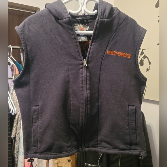 Harley-Davidson Jackets & Blazers - Harley Davidson Hooded Vest
